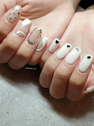 ネイル 3dパーツ/流行り 👧shushu❤️のネイルデザイン