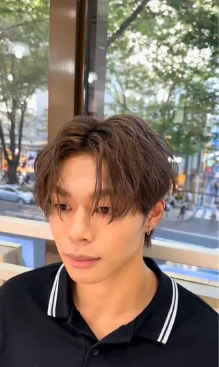 メンズ SALOWIN渋谷caldo店B1所属・岐津公太 メンズ縮毛矯正のプロのヘアスタイル