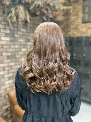 ロング カラー ✨ハイトーン✨ダブル カラー✨シバサキのヘアスタイル