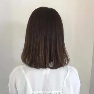 ミディアム ボブ・レイヤーカット 吉敷航一のヘアスタイル