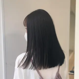 セミロング パーマ 岡山 愛のヘアスタイル