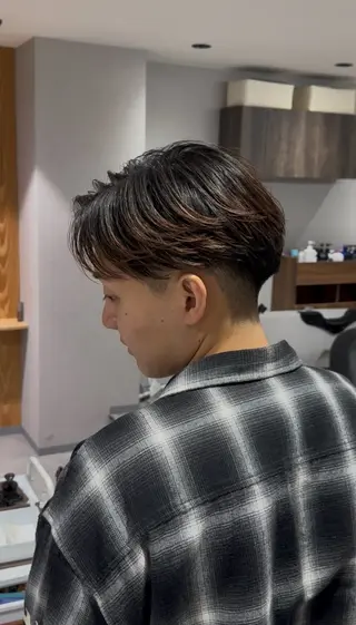 メンズ BTECHbyZen所属・メンズ特化型 美容師[福永一世]のヘアスタイル