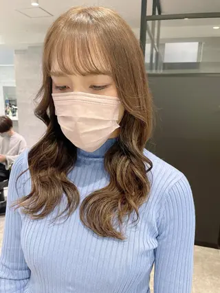 ミディアム saho .のヘアスタイル