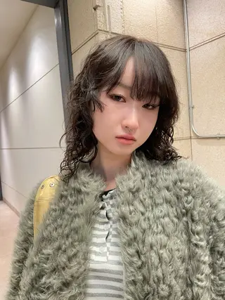 パーマ vetica所属・フジヤ サイタのヘアスタイル