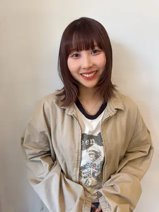 ミディアム カラー ill.所属・ill［イル］大須 kojimaのヘアスタイル