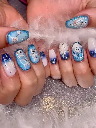 ネイル シェアサロンLei.g(レイジー)所属・3Dアートネイル💗 都築レナのネイルデザイン