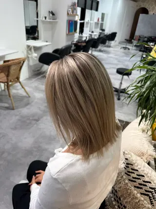 ミディアム 🫧ボブ•ショート レイヤー🫧持田樹のヘアスタイル