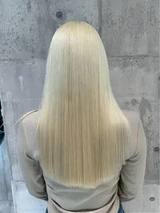 カラー 【🦋ハイトーンリタ ッチ🦋】ENAのヘアスタイル