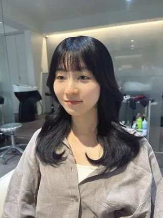 ミディアム カラー 💎透明感カラー特化 💎TAISEIのヘアスタイル