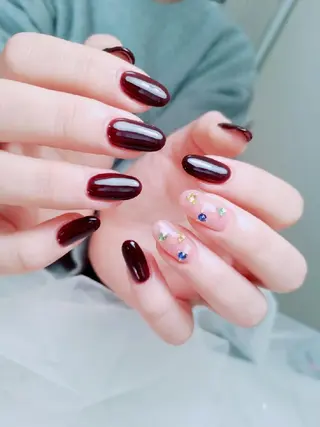 ネイル 門戸厄神プライベートサロンulunail所属・ulunail mikaのネイルデザイン