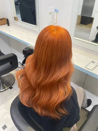 ロング カラー ヘアアレンジ 🎀 yuuka🎀のヘアスタイル