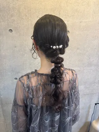 ヘアアレンジ 6.7.8◎ 💐🤍理保のヘアスタイル