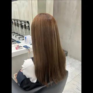 ロング パーマ・ストレート/ reina🐈‍⬛のヘアスタイル