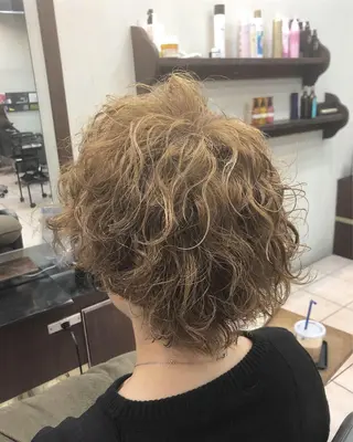 パーマ メンズ SHAFT Ieiriのヘアスタイル