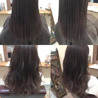 ロング カラー hair salon Ranun髪質改善のヘアスタイル