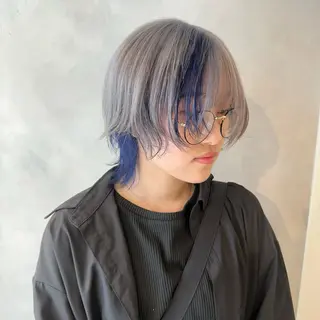 カラー デザインカラー/パー マ🦖外岡咲希🦖のヘアスタイル