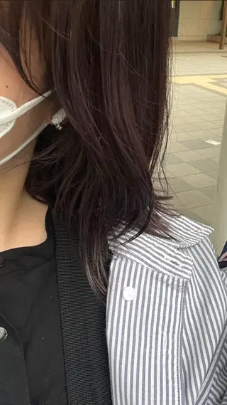 ミディアム カラー AmiLi Azusaのヘアスタイル