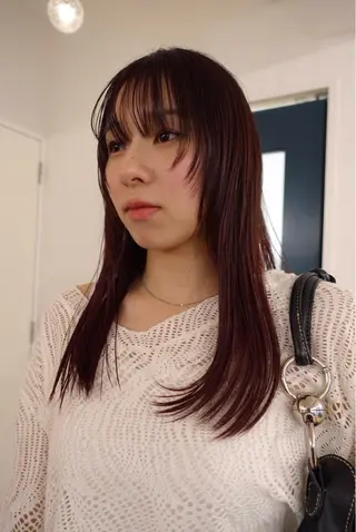 ロング カラー YUUKI/ボブ パーマ.ウルフのヘアスタイル