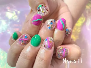 ネイル Menail 心斎橋 本店☆南船場移転☆のネイルデザイン