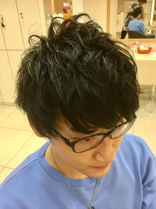 ショート メンズ 永井 大希のヘアスタイル
