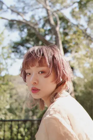 ミディアム カラー ooit所属・ooit 【オーイット】のヘアスタイル