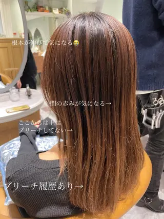 ロング カラー 美髪/カラー 美容院🌈渡辺隼也のヘアスタイル