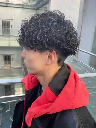 ショート パーマ メンズ DEW ITSUKIのヘアスタイル