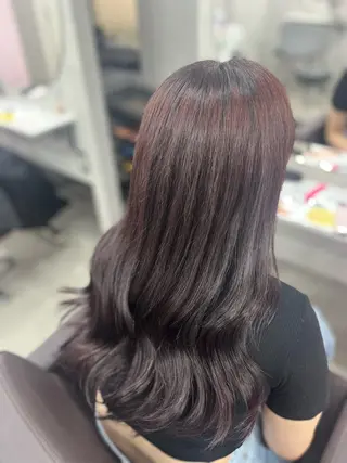 ロング カラー ぴんく髪の美容師🎀 🖤ゆうなのヘアスタイル