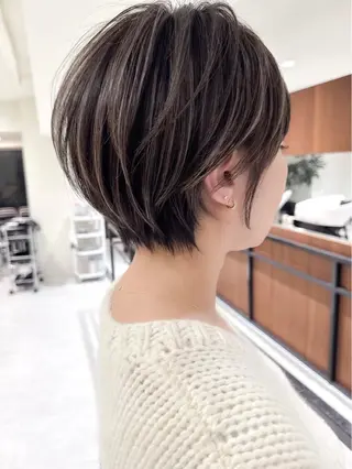 ショート 可愛いショートカット 後藤健一のヘアスタイル