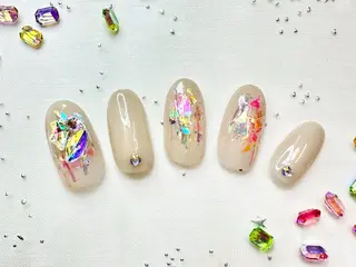 ネイル ネイルPetit Ribbonのネイルデザイン