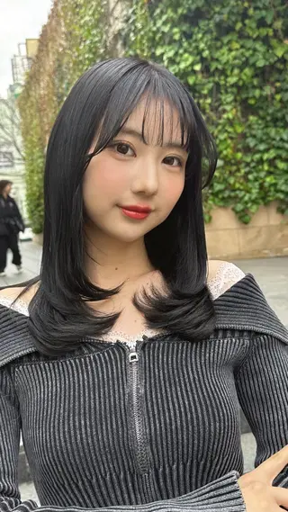 ミディアム カラー 💎透明感カラー特化 💎TAISEIのヘアスタイル