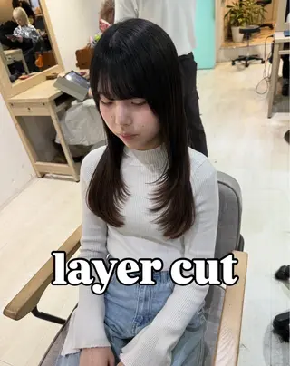 セミロング ACT 表参道所属・YUINA モデル様募集🍀のヘアスタイル