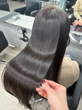 ロング カラー 髪質改善/韓国 レイヤー/店長/原島のヘアスタイル