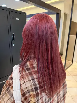 ロング カラー 🥀ダブルカラー/ 艶カラー🥀ユイキのヘアスタイル