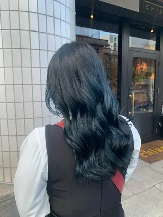 ロング カラー idea所属・idea ルナのヘアスタイル