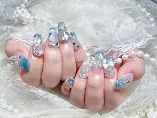 ネイル 💙羽生 彩光💙のネイルデザイン