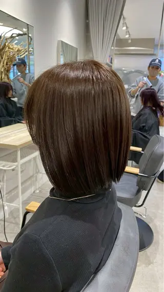 カラー 酸性ストレート /ハイトーン/つばさのヘアスタイル