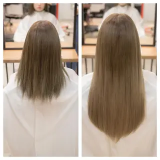 ショート FÜRSTIN所属・西村髪質改善 ブリーチ縮毛矯正のヘアスタイル