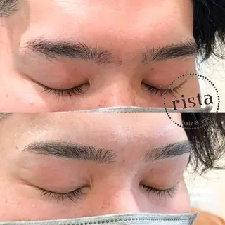 メンズ アイブロウ アイブロウ◎ rista藤岡佳世のヘアスタイル