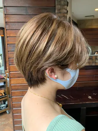 ショート アンソリット  ボーテ所属・渡邊 星来のヘアスタイル