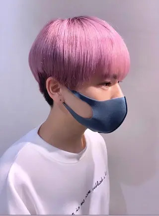 ショート カラー メンズ As hair所属・柔らか垢抜けｶﾗｰと ｶｯﾄ🫧ASUKAのヘアスタイル