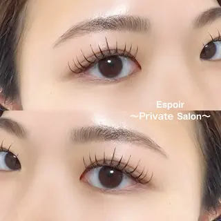 マツエク・マツパ Espoir プライベートサロンのマツエク・マツパデザイン