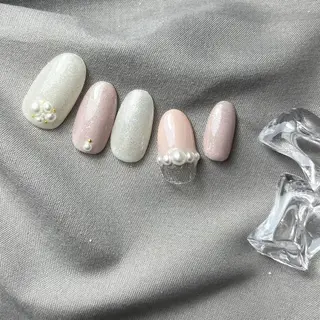 ネイル ⭐︎休業中の練習⭐︎ JNA認定講師髙橋のネイルデザイン