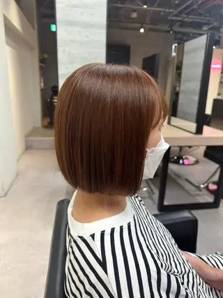 ショート カラー 🪞個室サロン/韓国 艶髪/keito🪞のヘアスタイル