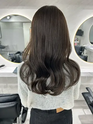 ロング カラー 髪質改善will hairdesignのヘアスタイル