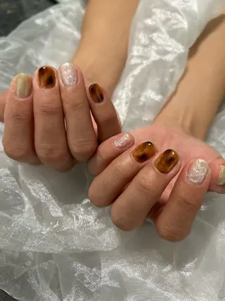 ネイル iida HAIRS所属・muu_miki 𓂃 潮来市のネイルデザイン