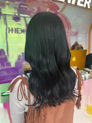 セミロング カラー お客様満足No.1 🌈Neneのヘアスタイル