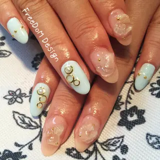 ネイル ＦreeDoＭ   Design所属・W KUMIのネイルデザイン