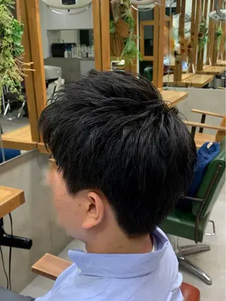 ミディアム メンズ ✂️RIKUKI🎨 【駒込美容師🎀】のヘアスタイル