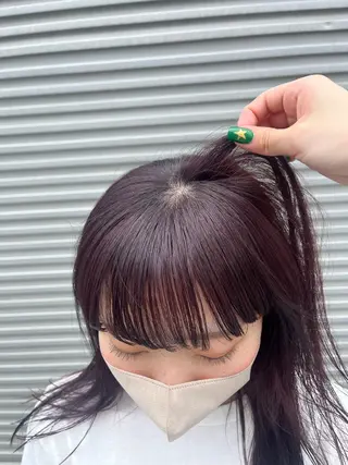 ロング カラー ベージュカラー⌇﻿ くびれヘア.𐙚心音のヘアスタイル